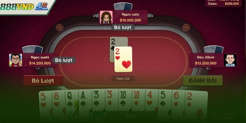 Đánh bài tiến lên online miễn phí cùng 888vnd